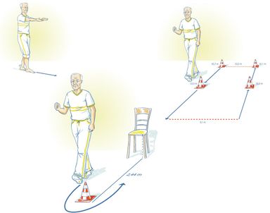 Senioren, Fitness, Alter, Mann, Frau, medizinische Therapie, Rehabilitation, Laufen, Balance, Beugen, Strecken, Aufstehen, Ausdauertrainung, Beweglichkeit, Gesundheit, healthcare, Pharma, Medizin