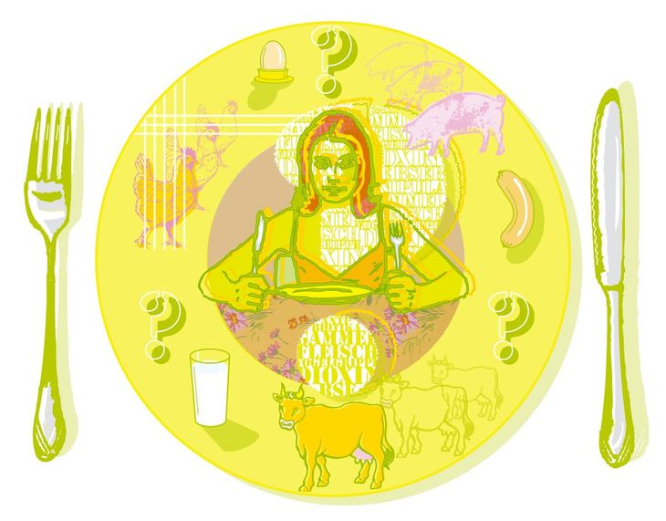 Lebensmittel, Essen, Dioxin, Tiere, Huhn, Ei, Rind, Milch, Ei, vegan, Vegetarier, Frau, Gesundheit, Ernährung, Food