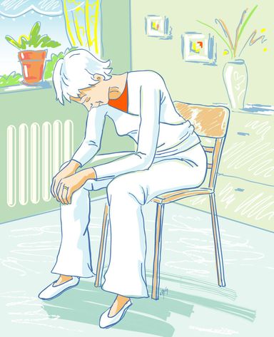 Atmen, Lunge, COPD, Beugen, Sport, Gymnastik, Bewegung, Fitness, Pharmaindustrie, Gesundheit